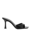 Magda Butrym 75mm Square-toe Flared-heel Mules In Black