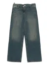Magda Butrym Five-pocket Design Jeans In Gray