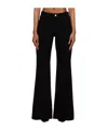 Magda Butrym Flare High Waist Jeans In Black
