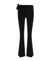 Magda Butrym Low-rise-schlaghose In Black