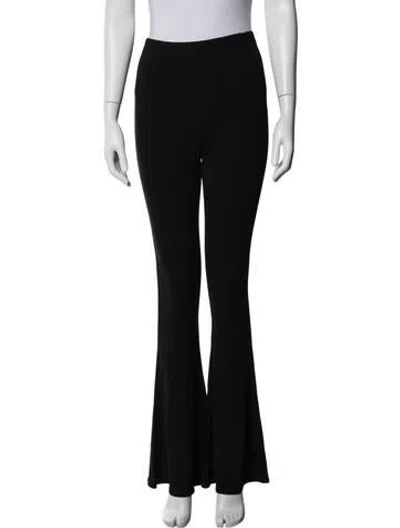 Pre-owned Magda Butrym Flared Pants In Black