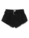 Magda Butrym Flared Shorts In Black