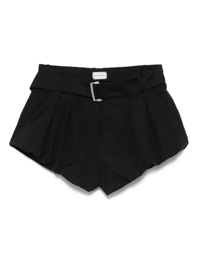 Magda Butrym Flared Shorts In Black