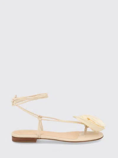 Magda Butrym Flat Shoes Woman In Blue