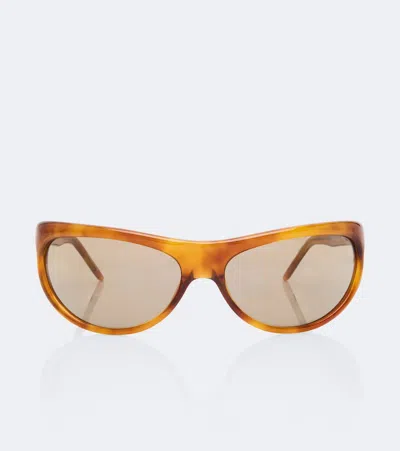 Magda Butrym Flat-top Sunglasses In Brown