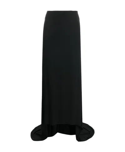 Magda Butrym Floor-length Asymmetric Draped Skirt