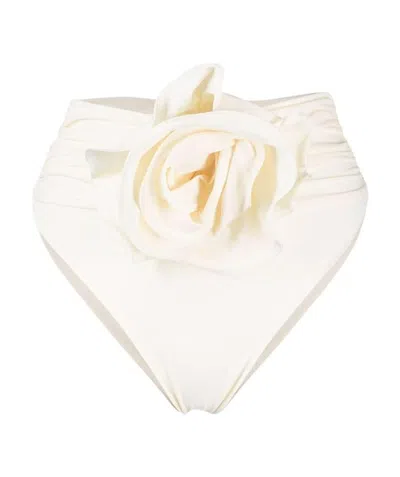 MAGDA BUTRYM MAGDA BUTRYM HIGH-WAIST FLOWER PATCH SWIM BOTTOM