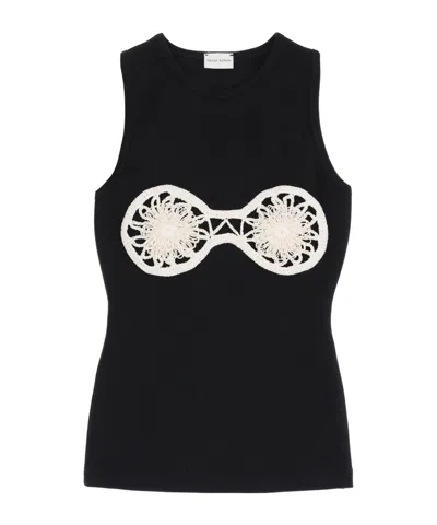 MAGDA BUTRYM MAGDA BUTRYM CROCHET BRA TANK TOP