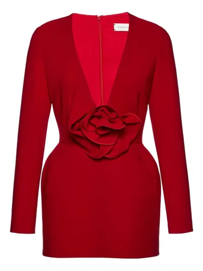 Magda Butrym Floral-appliqué Dress