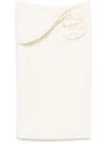 Magda Butrym Women's Ivory Stretch Polyester Skirt In ホワイト
