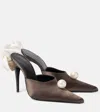 Magda Butrym Shaft Mule. In Brown