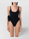 Magda Butrym One-piece Swimsuit With Applied Flower