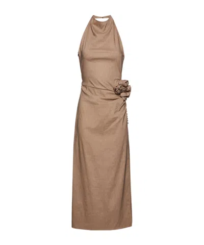 MAGDA BUTRYM FLORAL MIDI DRESS