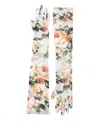 Magda Butrym Floral-print Gloves In Multi