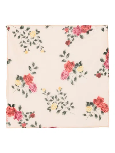 Magda Butrym Floral-print Scarf In Neutrals