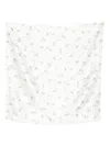 Magda Butrym Floral Print Scarf In White