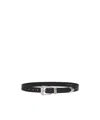 Magda Butrym Flower Carving Belt Belt In Black