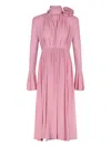 Magda Butrym Flower-detailed Flared Dress