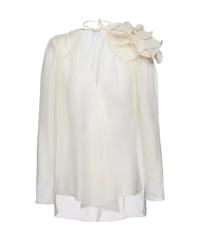 MAGDA BUTRYM MAGDA BUTRYM CLASSIC FLOWER BLOUSE