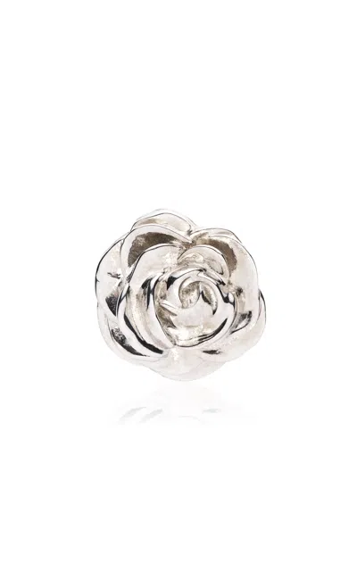 Magda Butrym Flower Ring In Silver