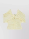 Magda Butrym V-neck Wrap-around Blouse
