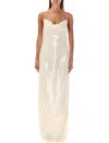 Magda Butrym Long Dress In White