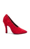 Magda Butrym Haircalf Pumps In Red