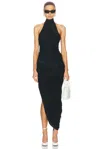 Magda Butrym Halter Dress In Black