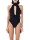 MAGDA BUTRYM MAGDA BUTRYM HALTERNECK BODYSUIT