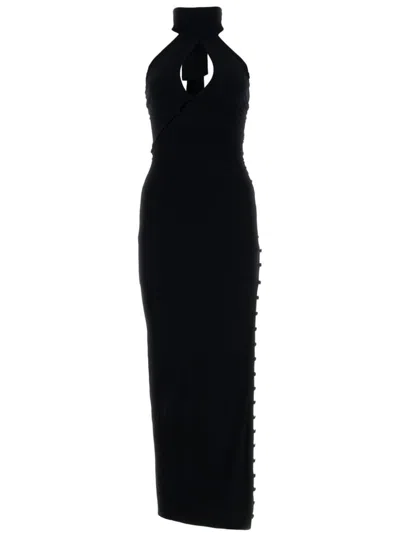 MAGDA BUTRYM HALTERNECK MAXI DRESS