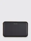 Magda Butrym Lelia Clutch Bag Leather Chain Detail In Black