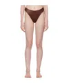 Magda Butrym High-rise Bikini Swimsuit In Nude