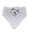 Magda Butrym High-waist Flower Detailed Bikini Briefs