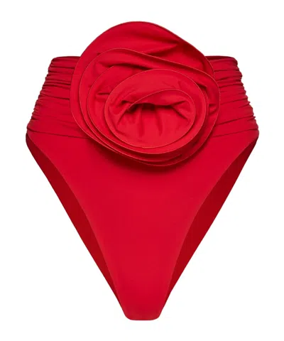 Magda Butrym Bikini Bottom In Red