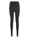 Magda Butrym Technical Fabric Leggings In Black