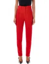Magda Butrym Stretch-wool Skinny Pants In Red
