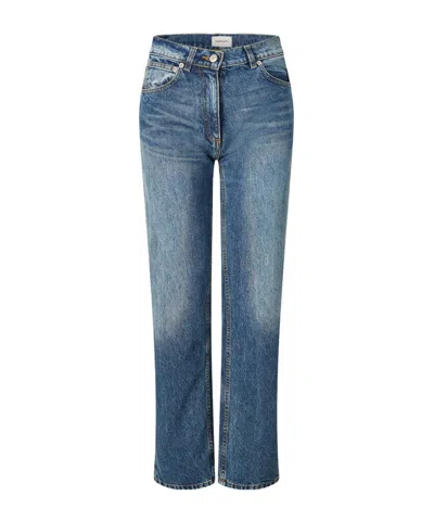 Magda Butrym High-rise Boyfriend Jeans In Blue