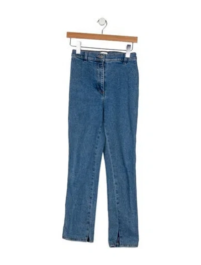 Pre-owned Magda Butrym High-rise Straight Leg Jeans