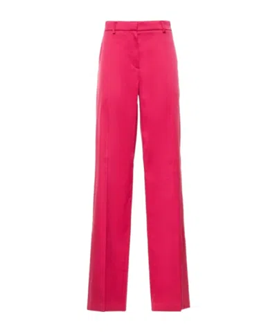 Magda Butrym Highwaist Loose Casual Pants In Pink