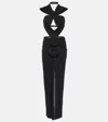 Magda Butrym Hooded Cutout Midi Dress In Black