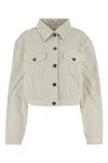 Magda Butrym Jackets In Neutral