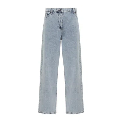 Magda Butrym Jeans Blue In Multi
