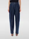 Magda Butrym Women's Denim Pant In Blau