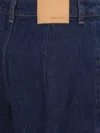 Magda Butrym High-rise Straight-leg Jeans In Navy