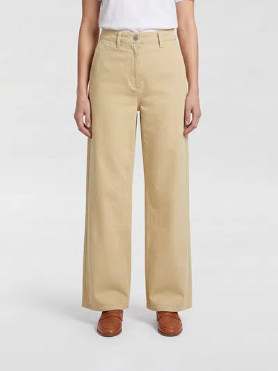 Magda Butrym Jeans Woman Color Beige In Neutral