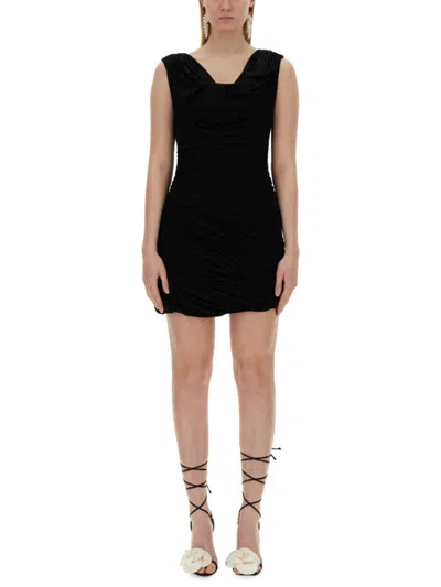 Magda Butrym Jersey Dress In Animal Print