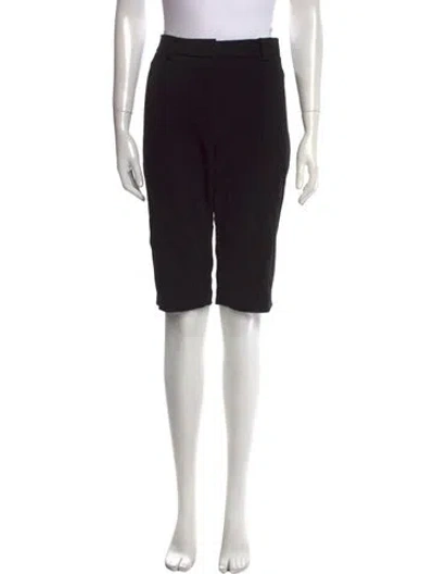 Pre-owned Magda Butrym Knee-length Shorts In Black
