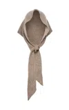 Magda Butrym Knit Scarf In Neutral