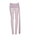 Magda Butrym Pink Layered Leggings In Pink