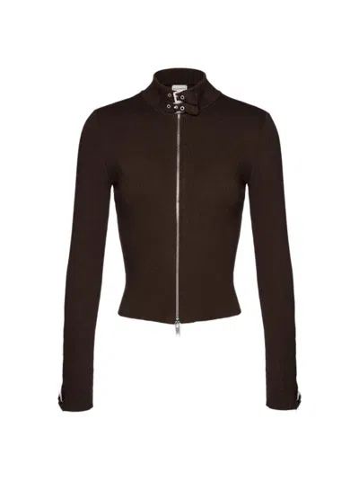 Magda Butrym Knitwear Sweater Brown
